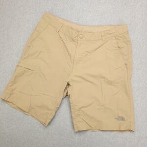 The North Face Horizon 2.0 Cargo Shorts Khaki Mens Size 36 Outdoor Hiking Casual